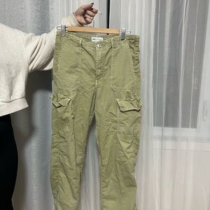 Zara Green Cargo Pants